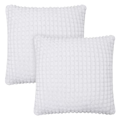 Deconovo Corduroy Throw Pillow Covers 2 PCS(Cover only)