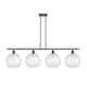 Option Clear Water Glass / Matte Black