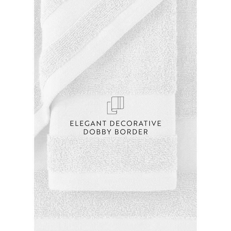 Becky Cameron 6-Piece Ultra Soft Cotton Washcloth Set