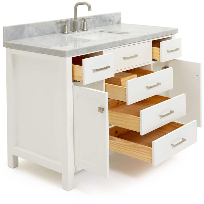 Ariel H049SCWRVO Bristol 49" Free Standing Single Rectangular Basin