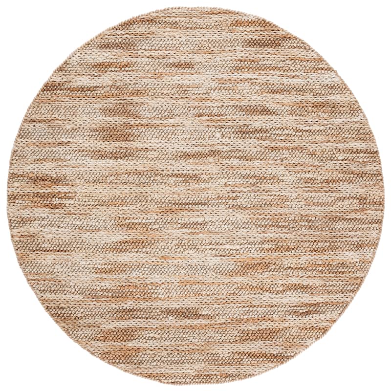 SAFAVIEH Natural Fiber Couture Sergia Modern Jute Rug