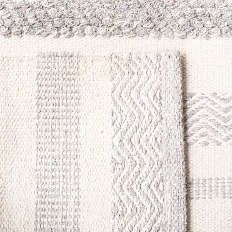 SAFAVIEH Handmade Striped Kilim Quiana Modern Cotton Rug -