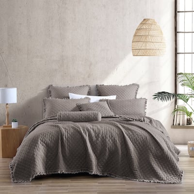 Brielle Home Ravi Stone-washed Quilt Collection