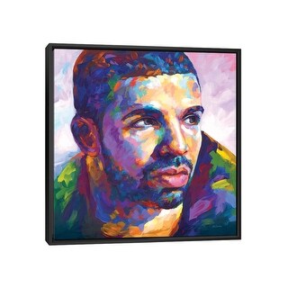 iCanvas "Drizzy" by Leon Devenice Framed Canvas Print - Bed Bath ...