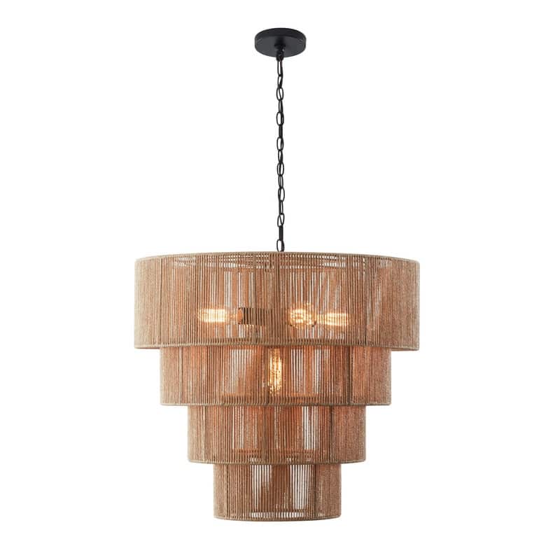 KAWOTI 5-Light 4-Tiered Pendant Light