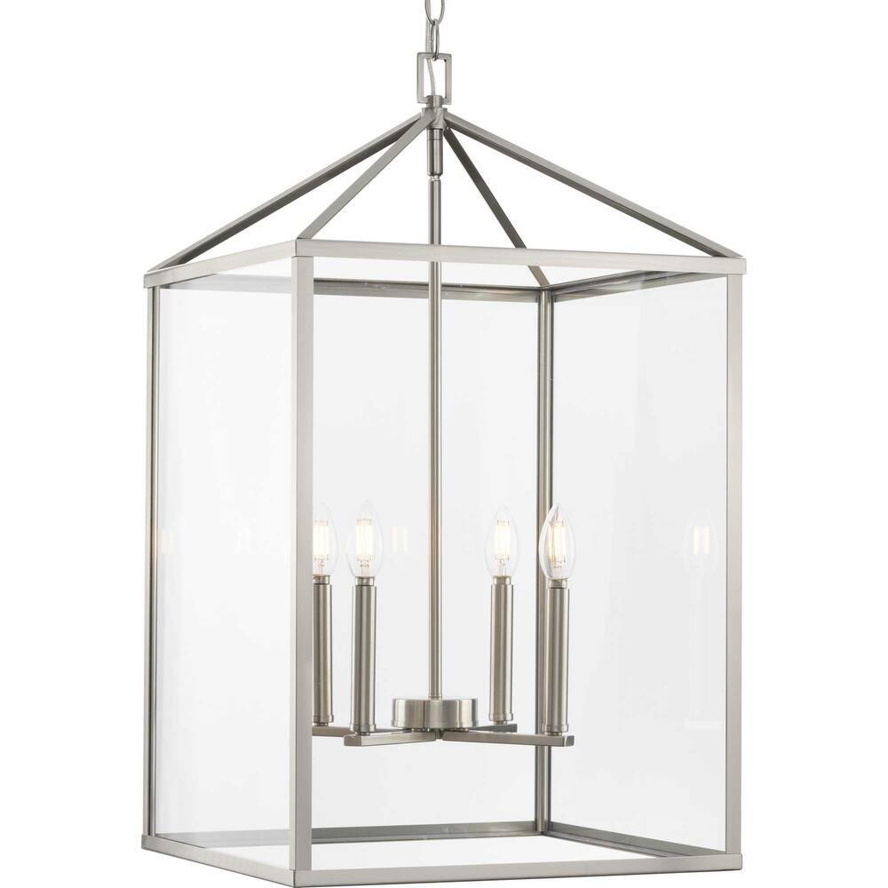 Progress Lighting P500441 Hillcrest 4 Light 17" Wide Pendant