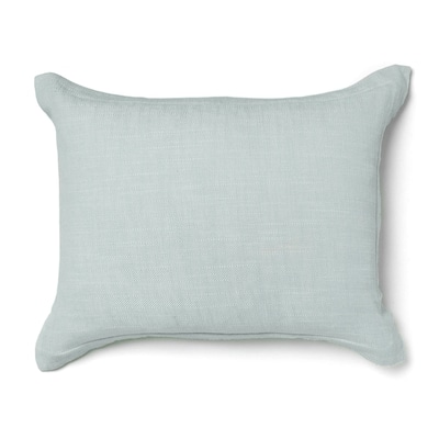 Levi Teal Cotton Pillow Sham