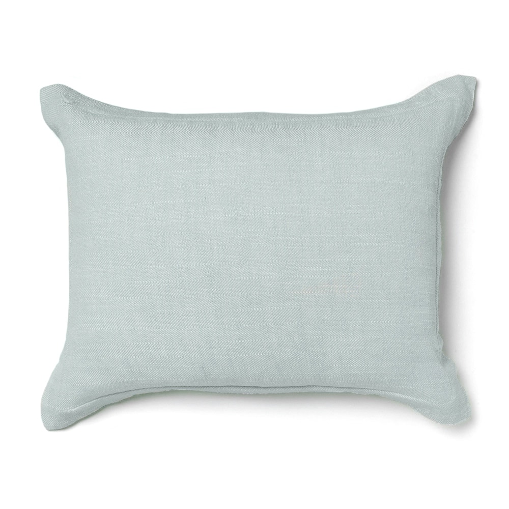 Levi Teal Cotton Pillow Sham