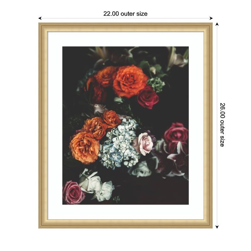 Kate and Laurel Framed Art Abundance by Alicia Abla