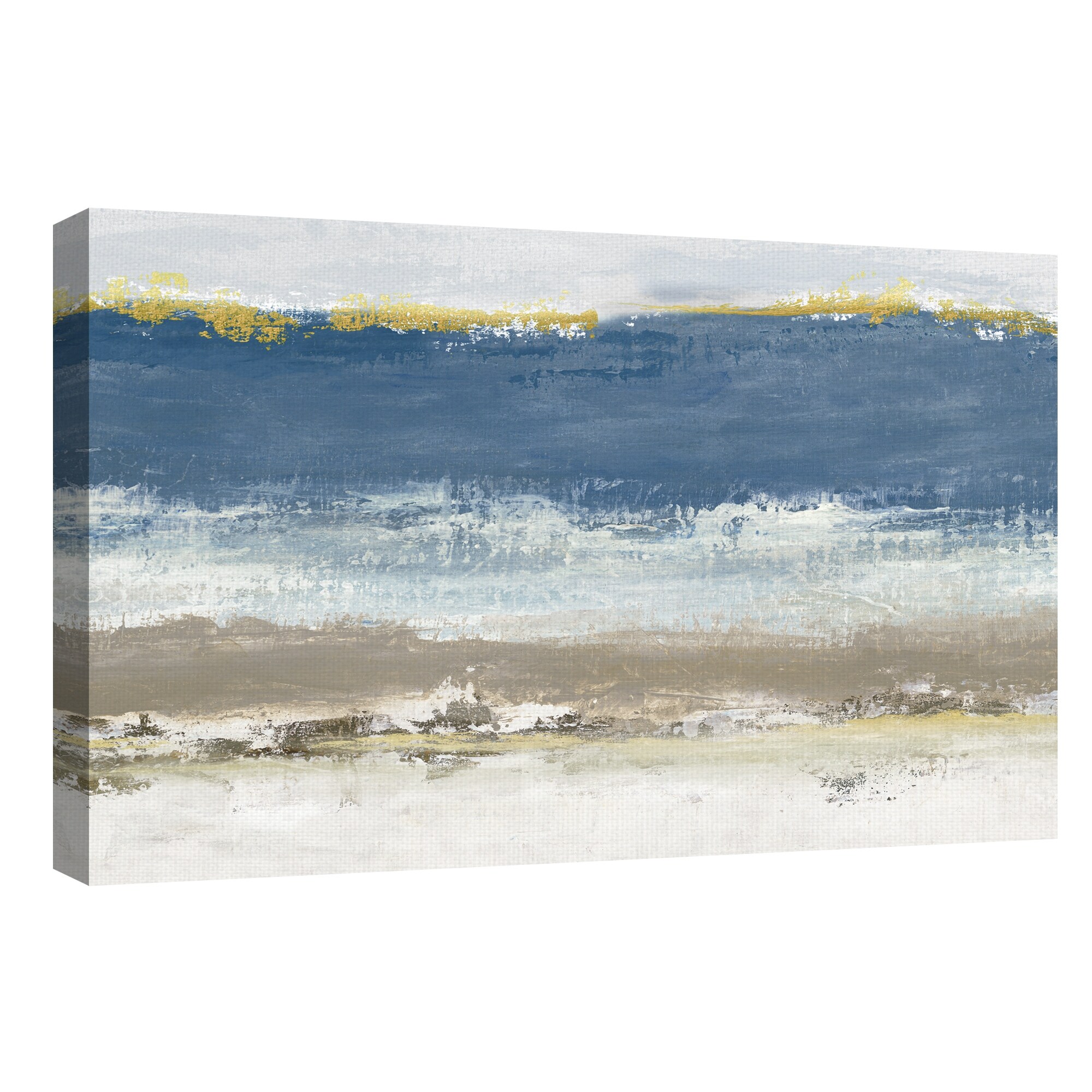 Blue Skies by Janet Tava Canvas Art Print