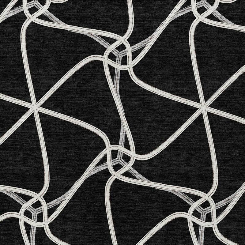 HomeRoots Geometric Contemporary Rectangle Outdoor Rug
