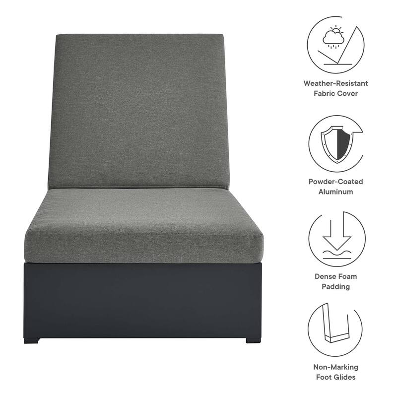 Tahoe Patio Aluminum Chaise Lounge Chair