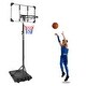 preview thumbnail 7 of 7, Portable Basketball Hoop Goal System with Stable Base and Wheels