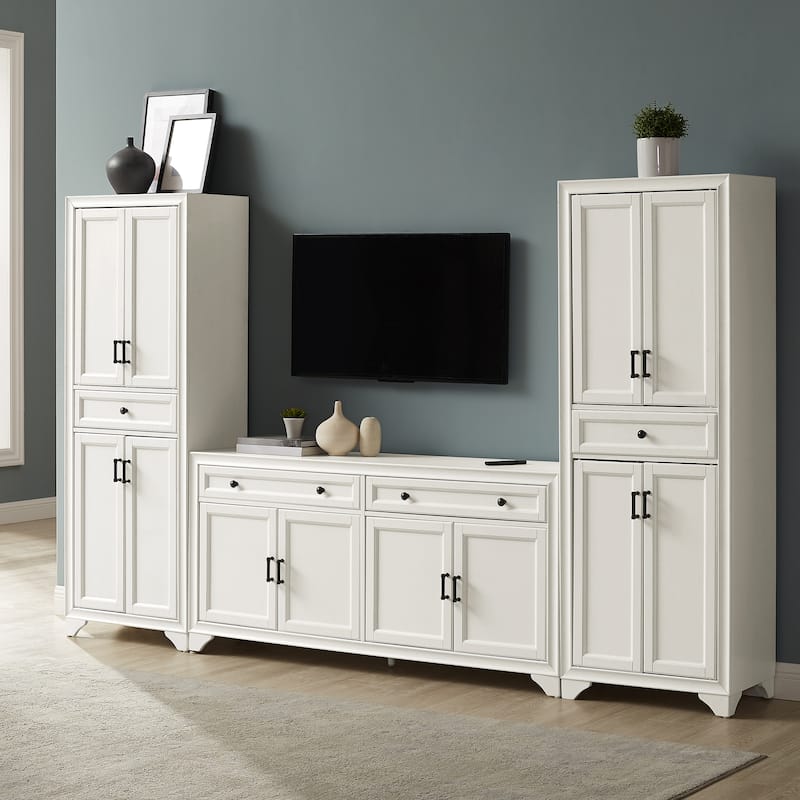 Crosley Tara 3Pc Entertainment Set - 15"x108.5"x67.75"