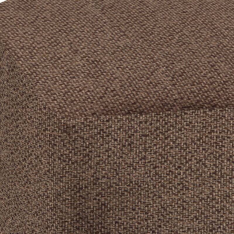 Allan Andrews 20" Universal Square Cube Ottoman with Cover, Panama Collection