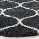 preview thumbnail 129 of 164, SAFAVIEH Hudson Shag Ogee Trellis 2-inch Thick Area Rug