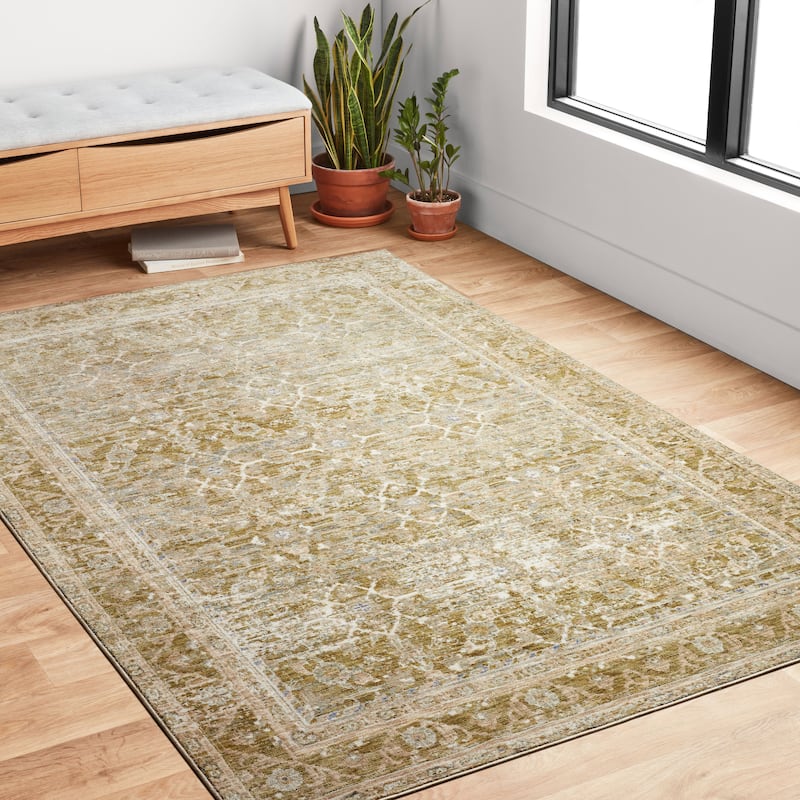 Alexander Home Austen Antique Washed Inspired Area Rug