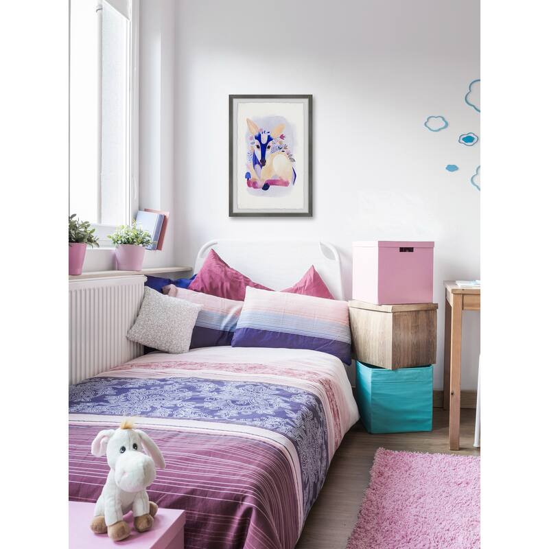 Enchanting Forester IV Framed Wall Art, Elegant Home Touch - Sophisticated Artwork for Refined Décor