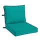 Option Heathered Teal Woven Solid