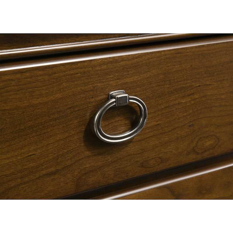 Garland 4-drawer Bedroom Chest of Drawers Brown Cherry