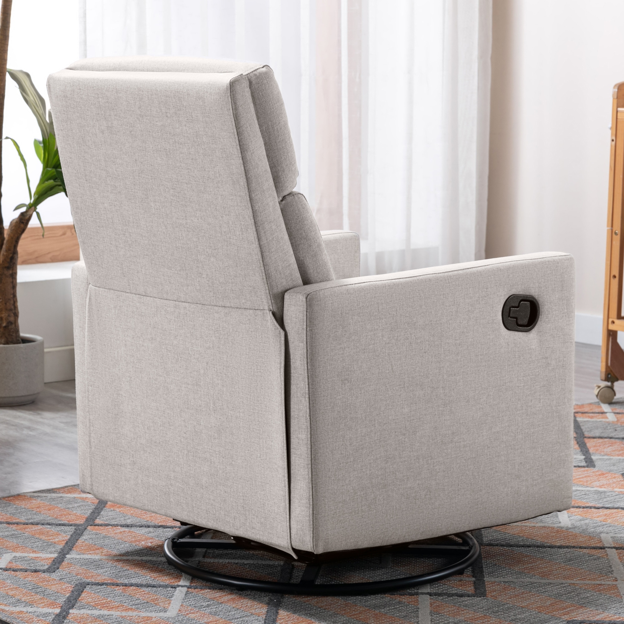 Everston swivel glider recliner grey hot sale
