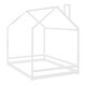 preview thumbnail 8 of 9, Size House Bed , Playhouse Design with Roof, Sturdy Pine Wood Frame, Semi-Enclosed Space