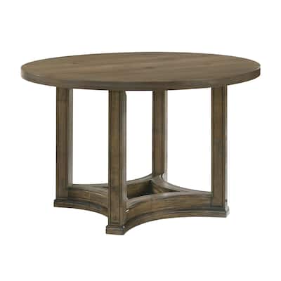 Filoli Weathered Oak Round Dining Table