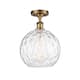 Option Clear Water Glass / Brushed Brass