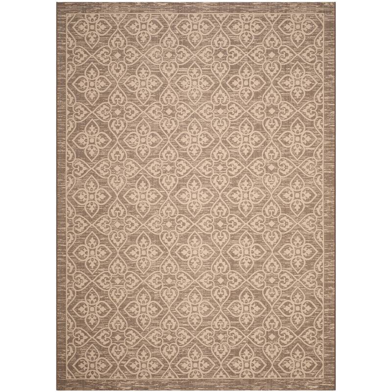 SAFAVIEH Courtyard Sesselia Indoor/ Outdoor Waterproof Patio Backyard Rug