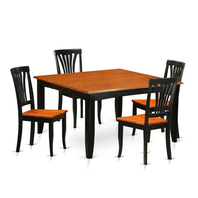 Contemporary Dining Set - Table and Chairs for Kitchen or Dining Room