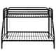 preview thumbnail 67 of 80, Morgan Contemporary Metal Frame Bunk Bed