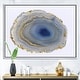 preview thumbnail 6 of 4, Designart 'Golden Water Agate' Fashion Framed Canvas Wall Art