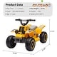 preview thumbnail 30 of 28, 6V Electric ATV Ride-On Toy for Toddlers with LED Headlights