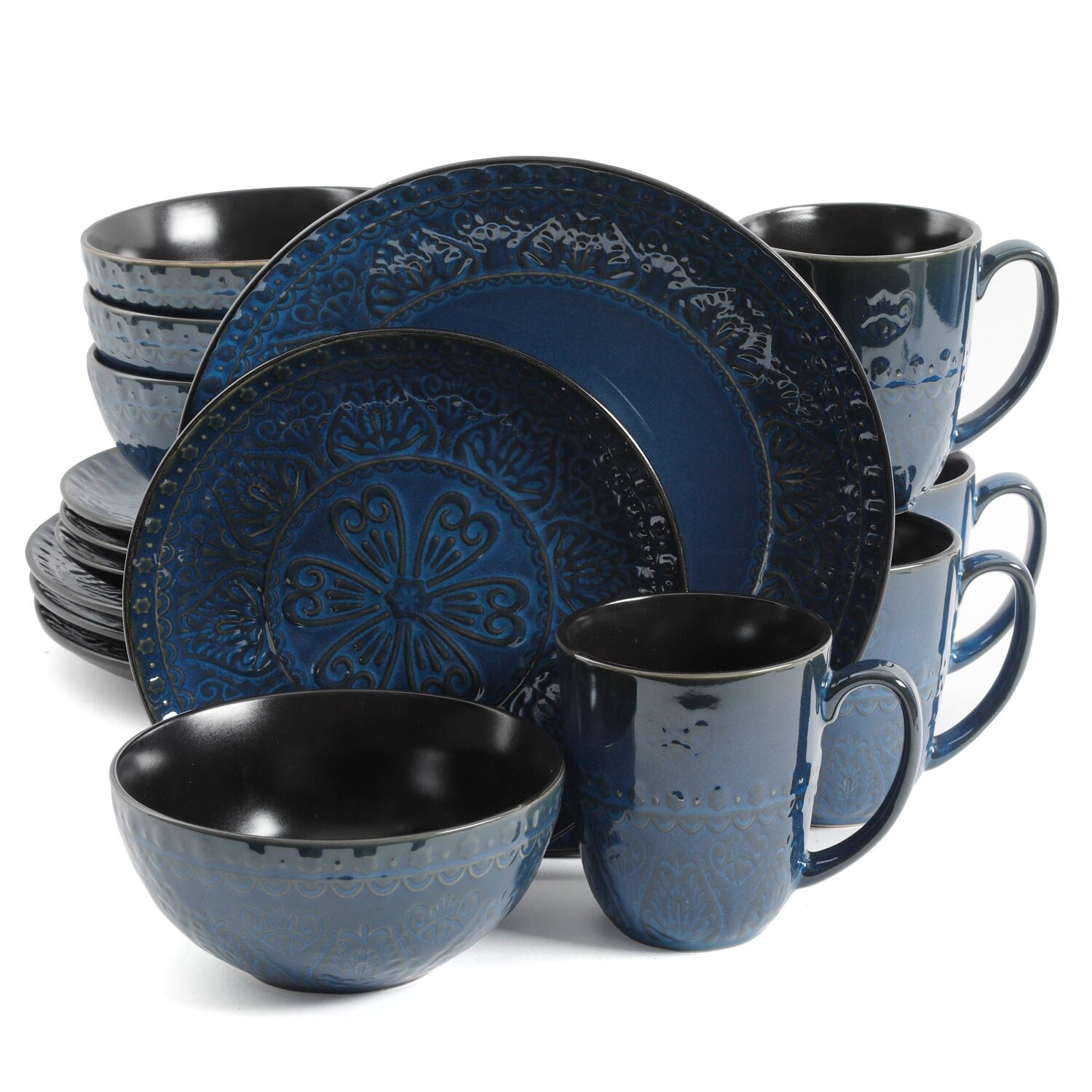 Blue Stoneware Dinnerware Bed Bath Beyond Blue Stoneware Dinnerware Bed Bath Beyond