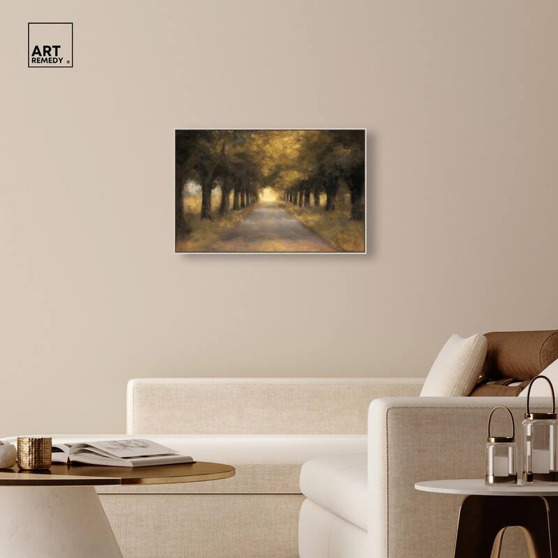 Misty Morning Canvas by Art Remedy