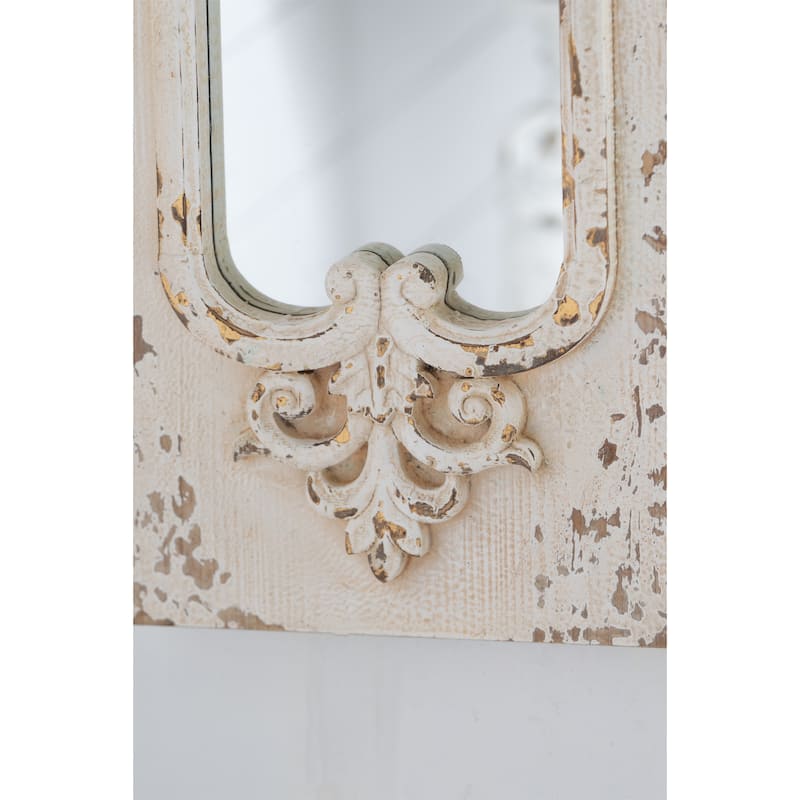 Full Length Mirror with Solid Wood Frame