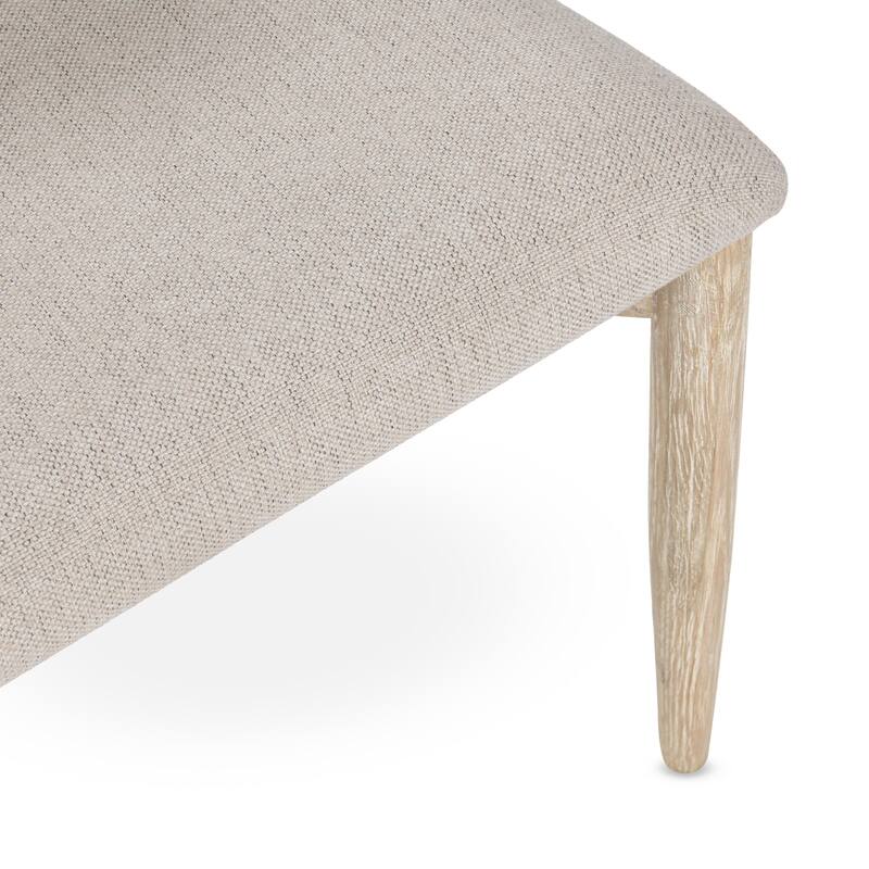 Classic Home Tiber Set of 2 Oak Wood Dining Chairs