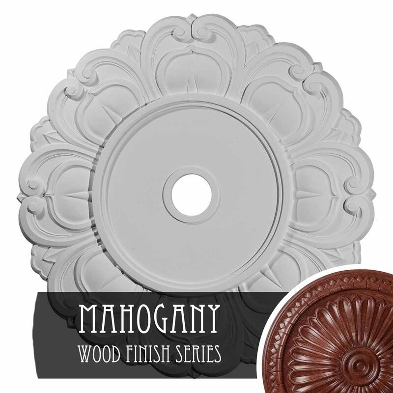32 1/4"OD x 3 5/8"ID x 1 1/8"P Angel Ceiling Medallion