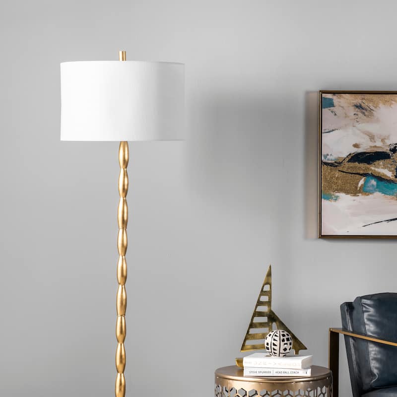 Nuloom Andria 65" Iron Floor Lamp - 17"W x 17"D x 65"H