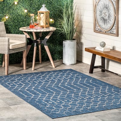 Nuloom Grayson Moroccan Trellis Indoor/Outdoor Area Rug