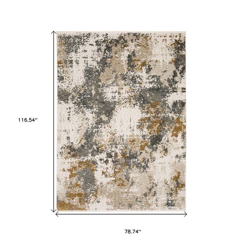 HomeRootsAbstract Modern Runner Area Rug