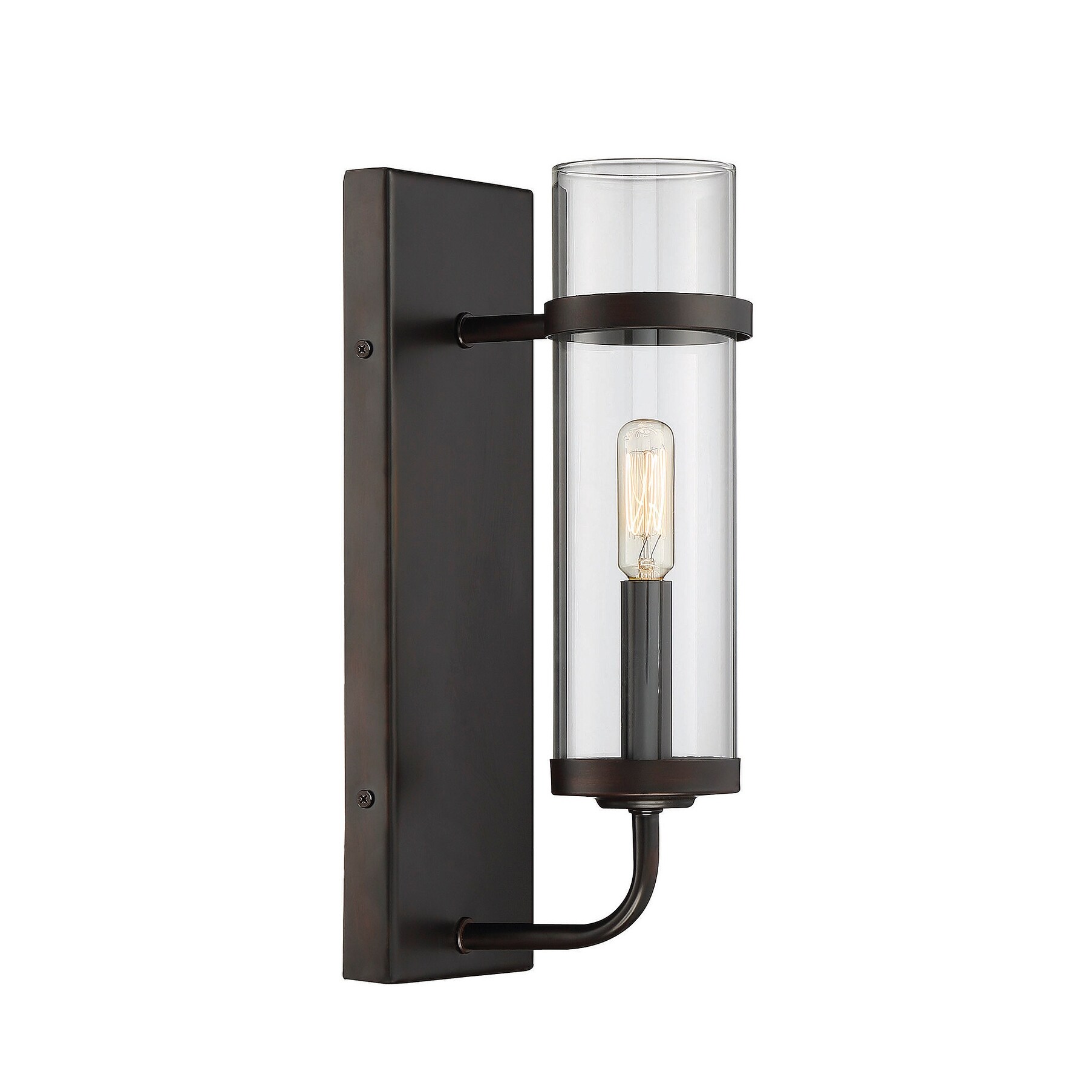 Tulsa 1-Light Wall Sconce in English Bronze