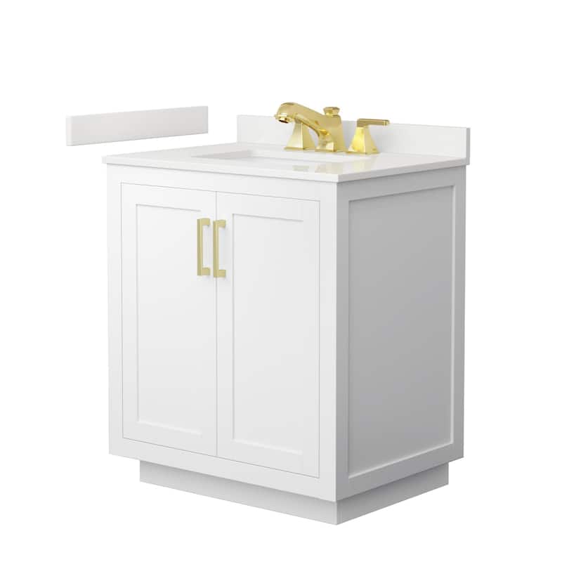 Wyndham Collection WCF292930S-QTZ-US3MXX Miranda 30" Free Standing