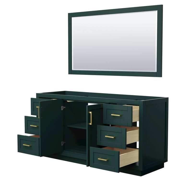 Miranda Bathroom Vanity Cabinet, 58-Inch Mirror