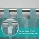 preview thumbnail 74 of 99, ATI Home Indoor/Outdoor Solid Cabana Tab Top Curtain Panel Pair