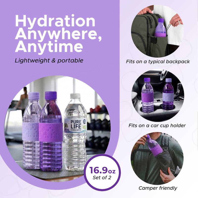 Copco Hydra Tritan Water Bottle Set of 2 BPA Free