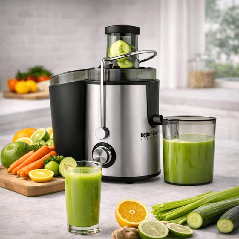 Better Chef 400W Large Feed Juice Extractor