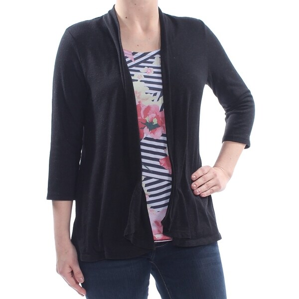 3 4 sleeve sweater womens