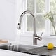 preview thumbnail 12 of 26, Luxier KTS11 Single Handle Pull Down Sprayer Kitchen Faucet