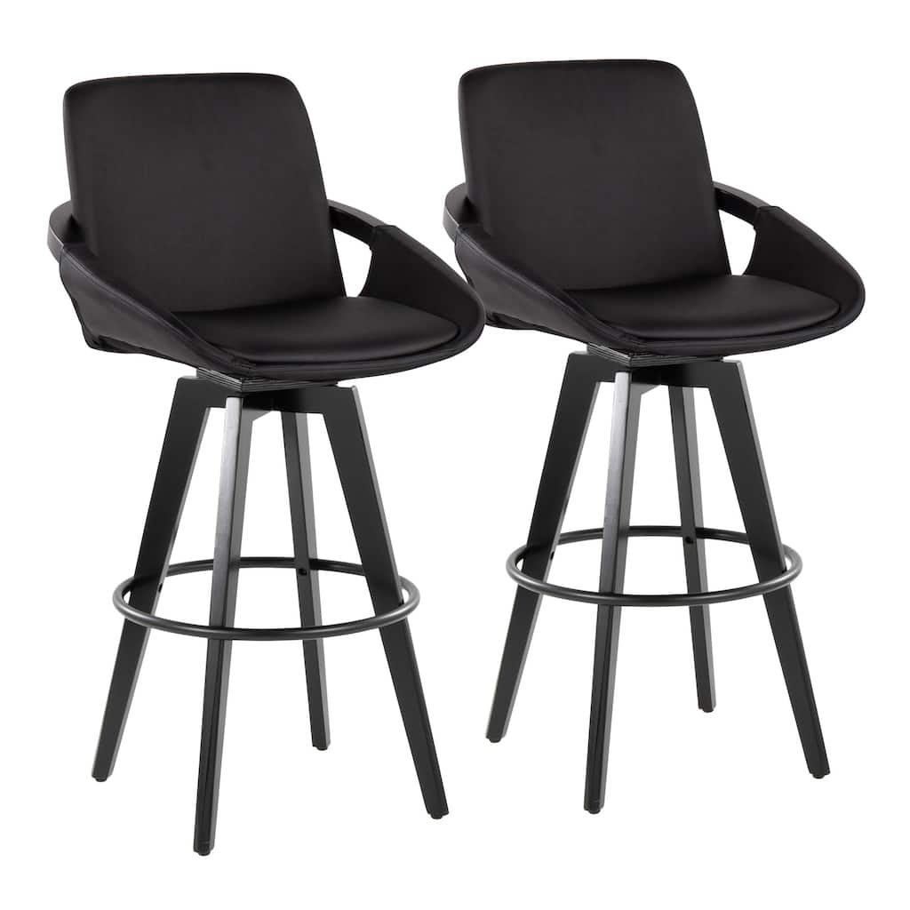 Cosmo 30" Fixed-Height Barstool - Set of 2